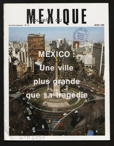 Nouvelles du Mexique - 1986