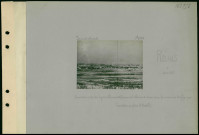 Reims. Panorama pris des lignes allemandes (document allemand trouvé dans la mairie de Neuflize par l'aviateur anglais lieutenant Madill)