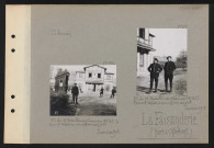 La Faisanderie (parc d'Offémont). PC du premier bataillon de chasseurs (37e DI) commandant Hériot et son officier adjoint
