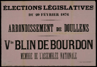 Arrondissement de Doullens : Vte Blin de Bourdon