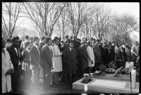 Obsèques des cinq travailleurs africains asphyxiés dans un foyer à Aubervilliers
