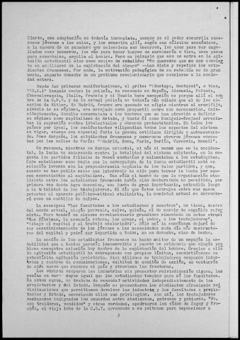 Alarma (1968 ; n°11). Sous-Titre : Boletín de Fomento obrero revolucionario. Autre titre : Boletín de FOR