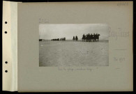 Bray-Dunes. Sur la plage, cavalerie belge