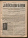 Mars 1928 - La Fédération balkanique