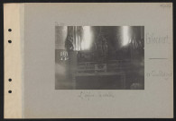 Gilocourt. L'église : le retable