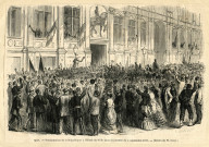 Paris - proclamation de la République à l'Hôtel de Ville dans la journée du 4 septembre 1870