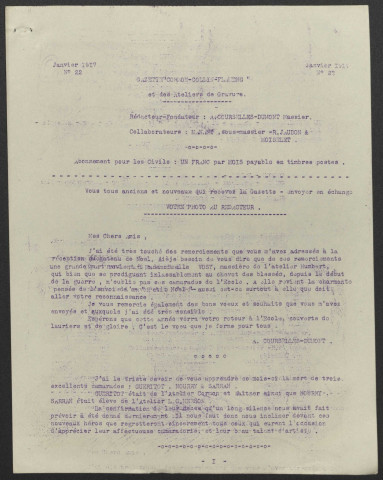 Gazette des Cormon - Année 1917 fascicule 22-32