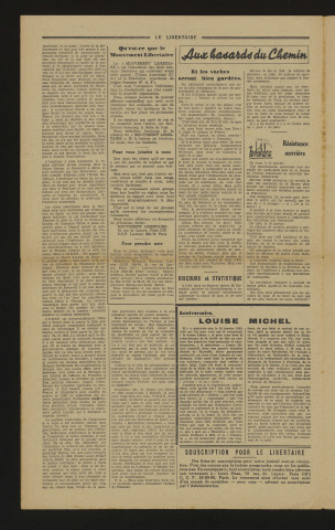 1945 - Le Libertaire