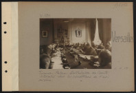 Versailles. Trianon-Palace. Délibération du comité interallié sur les conditions de l'armistice