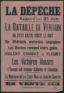 La Dépêche : la bataille de Verdun & Les victoires russes