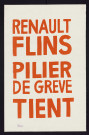 Renault Flins, pilier de grève, tient
