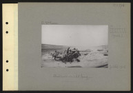 Curlu (près). Batterie de 155 long