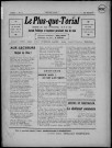 Le Plus-que-Torial (1916-1917 : n°s 1-26), Sous-Titre : Organe du 342e territorial (S. P. n° 182). Journal politique et boyautant paraissant tous les mois