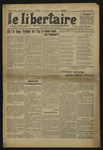 1924 - Le Libertaire
