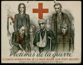Victimes de la guerre : le comité international de la Croix-Rouge leur port secours !