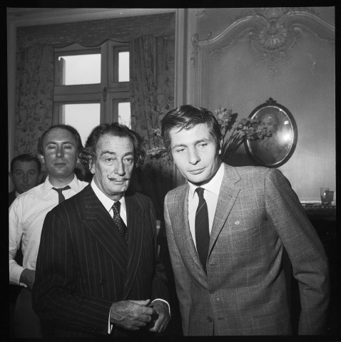 Salvador Dali à l'hôtel Meurice