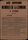 Persécutions De la part des autorités locales pour être agréables au gouvernement de Versailles