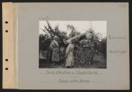 Bonneuil. Camp d'aviation de l'escadrille 46. Canon contre avion