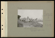 Bergues. Près de la porte Cassel. Cantonnement anglais en dehors des murs