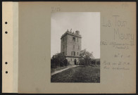La Tour Maury (près Saint-Germain-lès-Corbeil). Poste de DCA. Vue extérieure