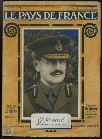 Le Pays de France - Année 1919 - Numéros 220-235