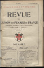 Année 1921 - Bulletin de guerre