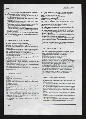 Bulletin hebdomadaire - 1992