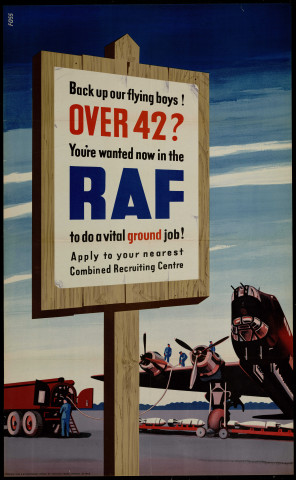 You're wanted now in the RAF to do a vital ground job !