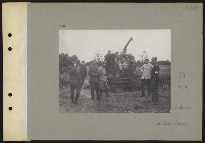 La Renarde (Marne). 75 DCA