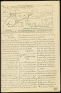 Face à l'est (1916-1917 : n°s 1-7), Sous-Titre : Organe officiel hebdomadaire anecdotique, humoristique, fantaisiste du 91e Territ[ori]al . Journal paraissant le dimanche si le boulot des tranchées ne s'y oppose pas.