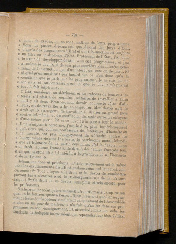 Novembre 1901 - Bulletin officiel de la Ligue des Droits de l'Homme