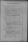 TABLE DES MATIERES : Conférences et réunions du 10 février au 24 février 1919. Sous-Titre : Conférences de la paix