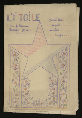 L'étoile, Journal fondé au profit des soldats aveugles