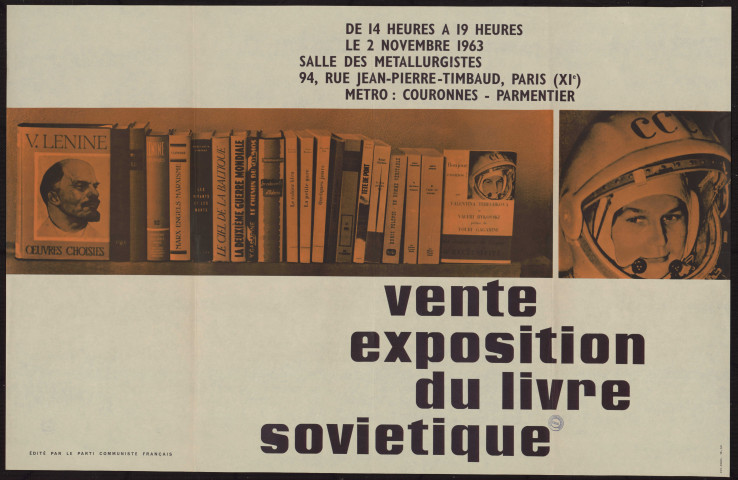 Vente exposition du livre soviétique