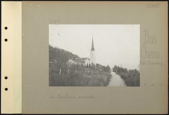 Bois Chenu (près Domrémy). La basilique, ensemble