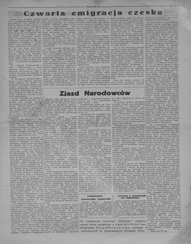 Placowka (1948 ; n°1-26)  Sous-Titre : Tygodnik polityczny, spoleczny i literacki  Autre titre : l'Avant poste
