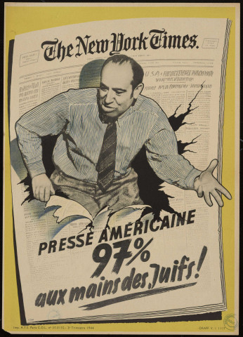 Presse américaine : 97% aux mains des Juifs !