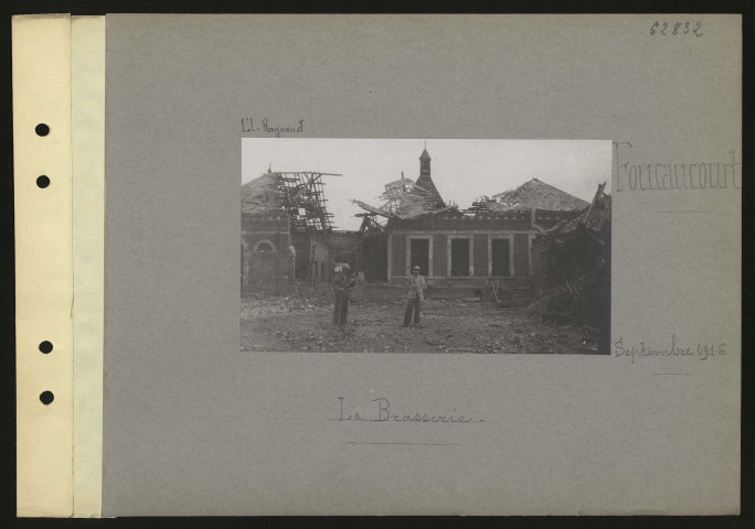 Foucaucourt. La brasserie