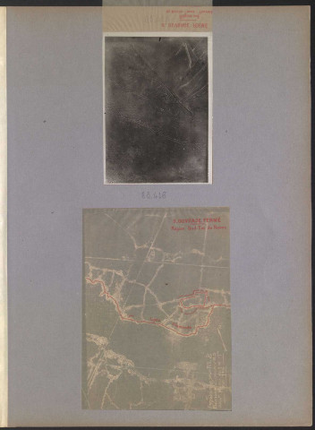 [9. Tranchées et boyaux. Ouvrage fermé (Sud-est de Reims)]