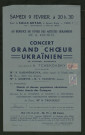 Concert du grand chœur ukraïnien