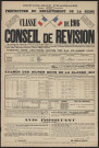 Conseil de révision : classe de 1916