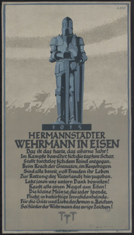 1915 : Hermannstädter Wehrmann in Eisen