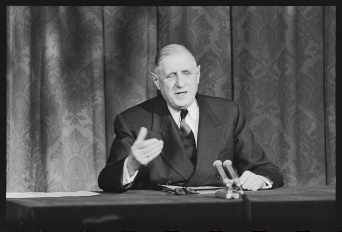 Conférence de presse du Général de Gaulle