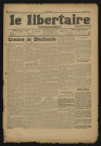 1911 - Le Libertaire