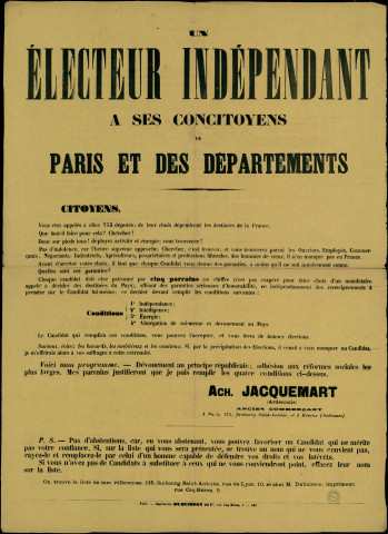 Vous êtes appelés à élire 753 députés
