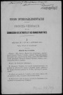 Union interparlementaire. Procès-verbaux de la commission des détroits et des canaux maritimes. 1911