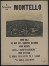 Montello : 2 novembre 1918
