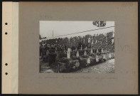 Ivry. Le cimetière. Tombes militaires musulmanes