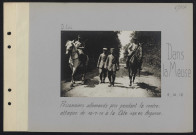 Dans la Meuse. Prisonniers allemands pris pendant la contre-attaque du 18.7.15 à la côte 185 en Argonne