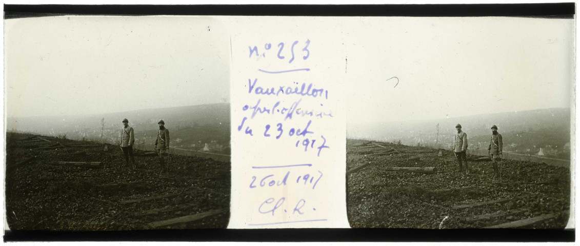 Vauxaillon après l'offensive du 23 octobre 1917. Cl. R.